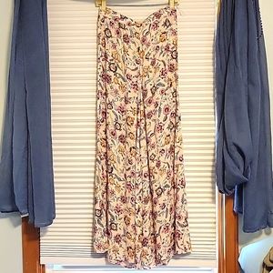 Wide Legg sum.er floral pants